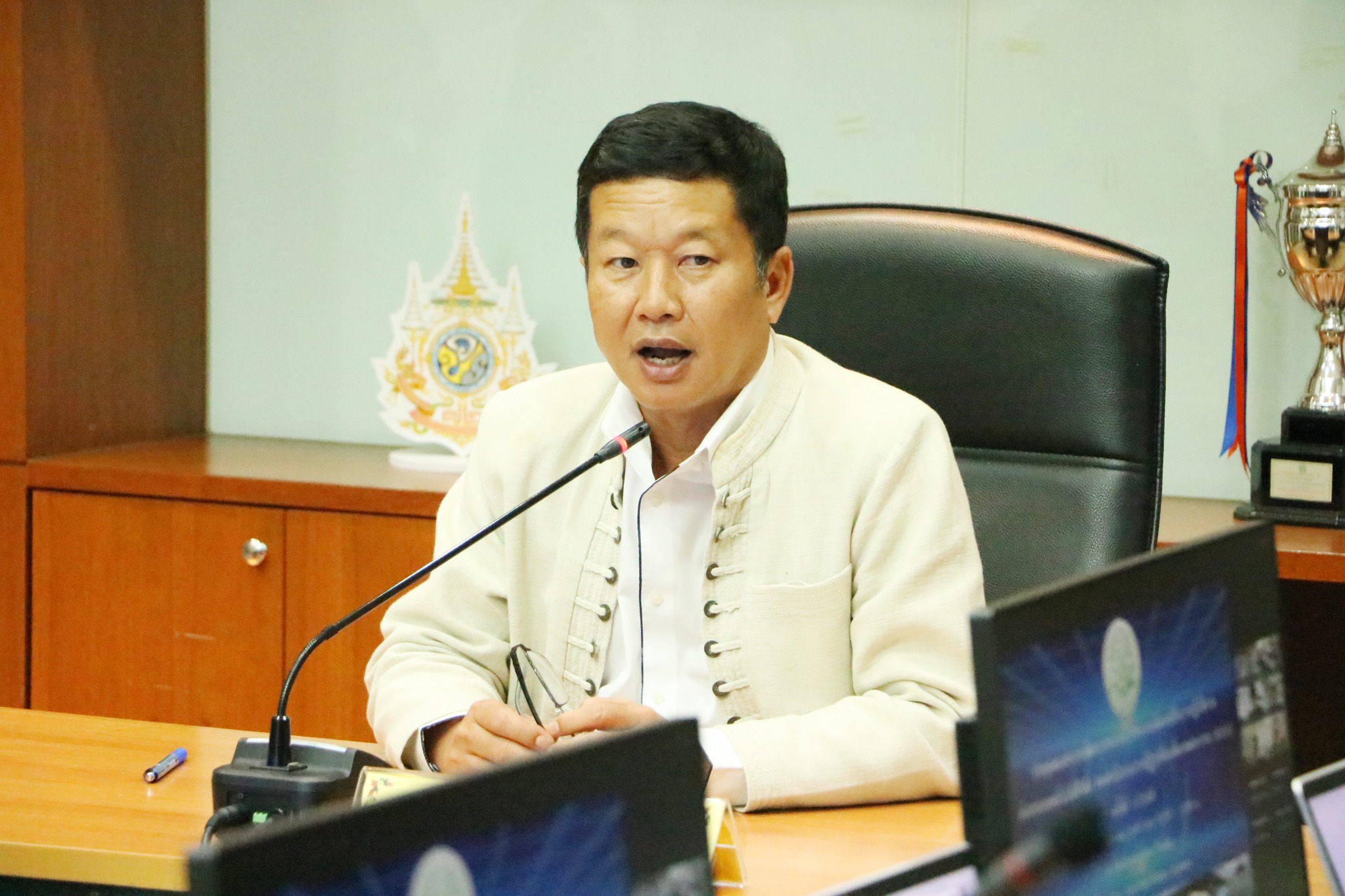 title - ประชุมคณะทำงานพัฒนากระบวนการทำงานเพื่อรองรับการปฏิบัติงานด้วยระบบเทคโนโลยีดิจิทัล ของสำนักงานการปฏิรูปที่ดินเพื่อเกษตรกรรม (ส.ป.ก.) ครั้งที่ 1/2568 